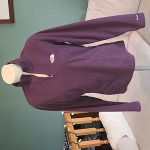 The North Face Purple Quarter-Zip Sweatshirt
